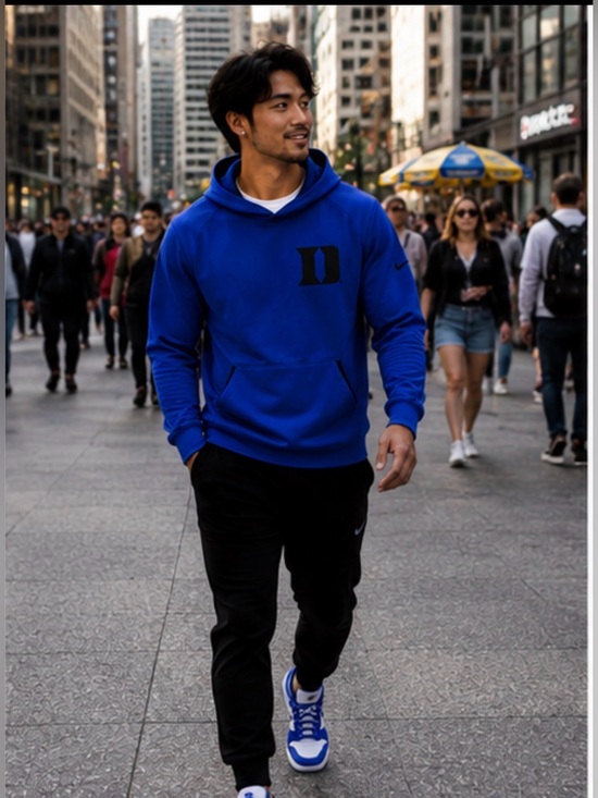 Nike Other - Nike Duke Blue Performance Hoodie